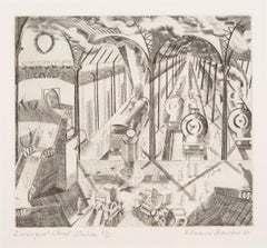Estación de Liverpool Street por Edward Bawden