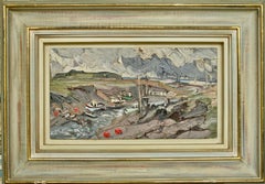 ESTUARY bei BREAN down SOMERSET Edward Beale zeitgenössischer englischer artist