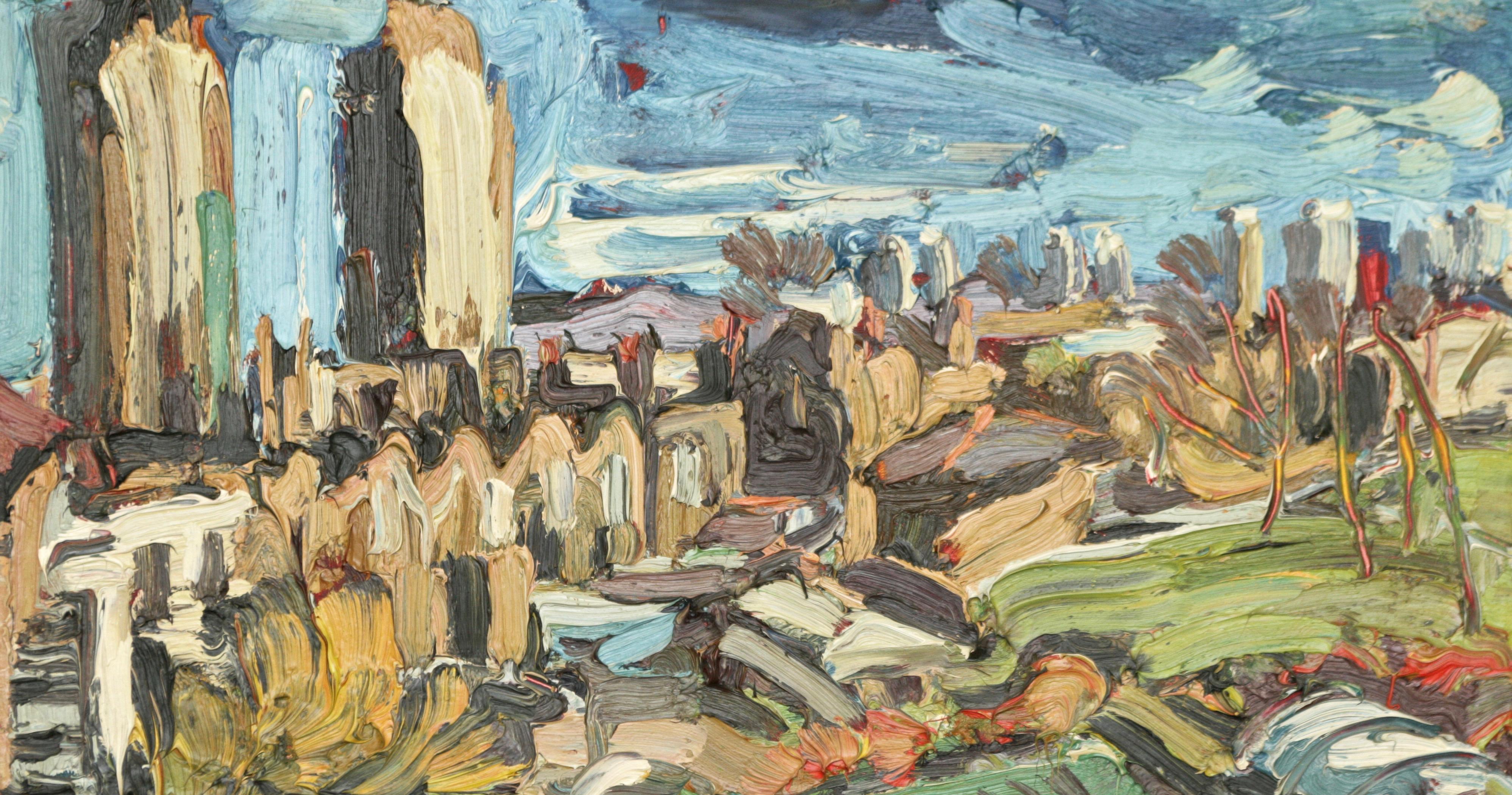 Les tours de Londres au soleil - Painting de Edward Beale