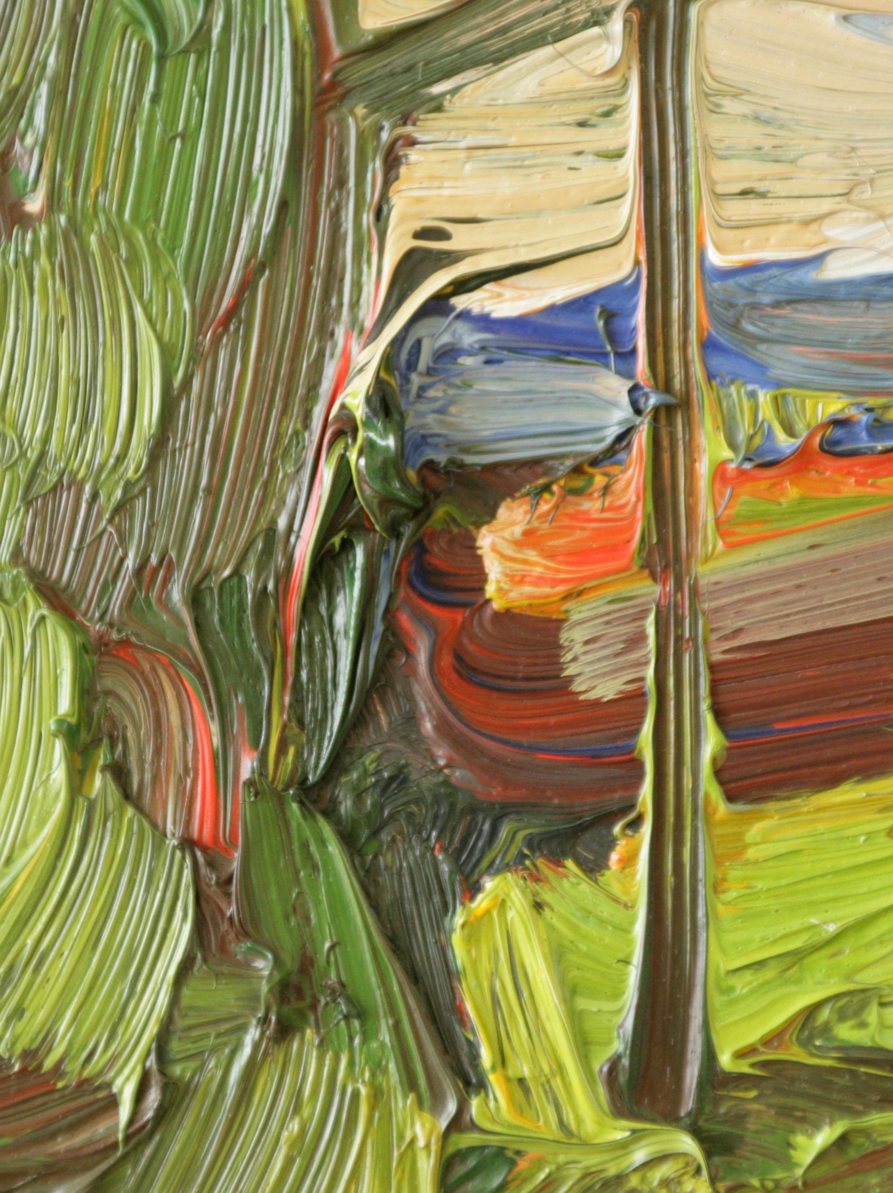 THE BROKEN BOW NEAR FIELDS AUTURM DORDOGNE FRANCE English Fauves artist 1