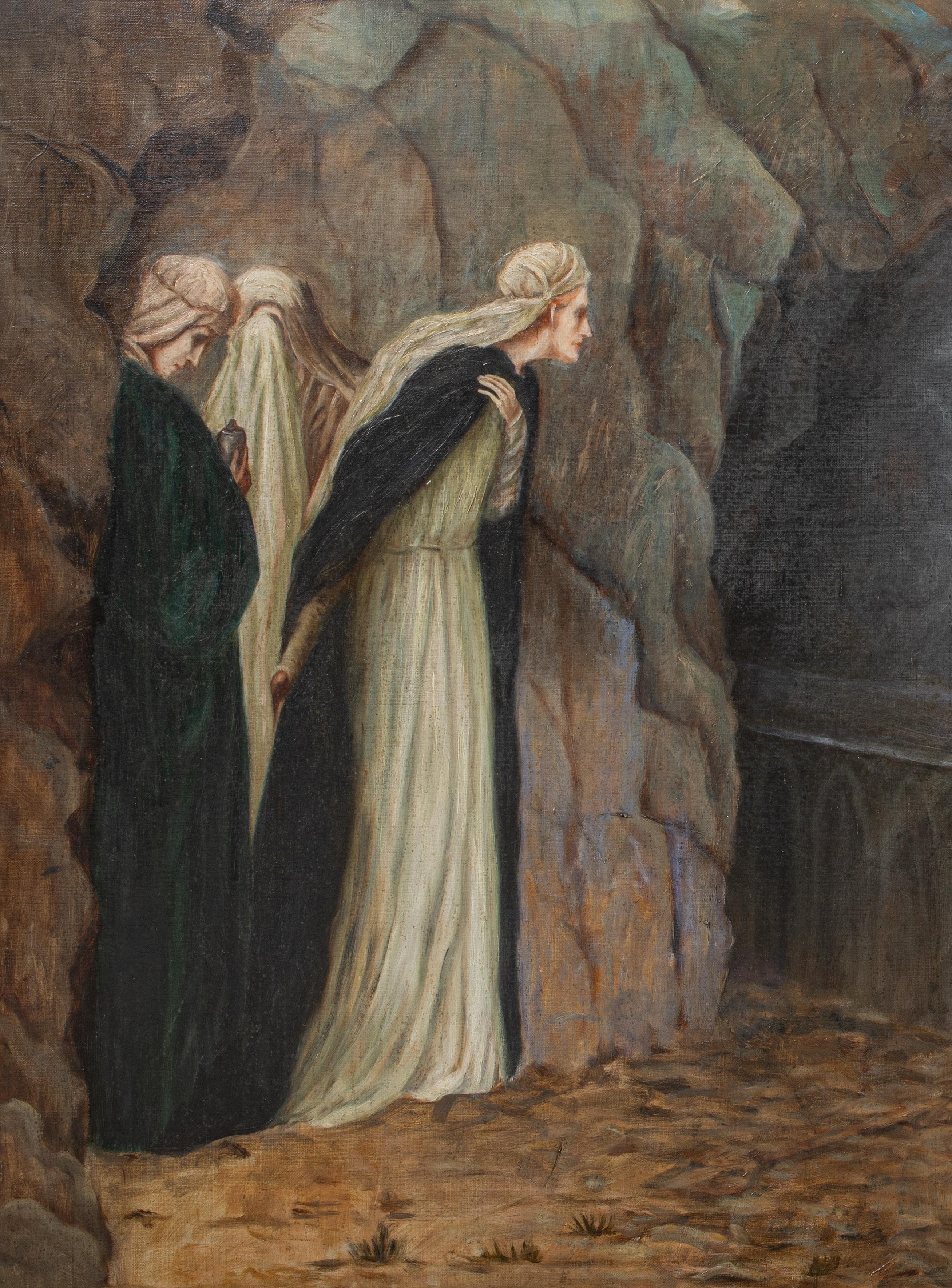 The Angel At The Tomb Of Christ, 19th Century  inscribed to EDWARD BURNE-JONES 4