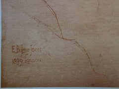 Schönheit – Originallithographie – 1897