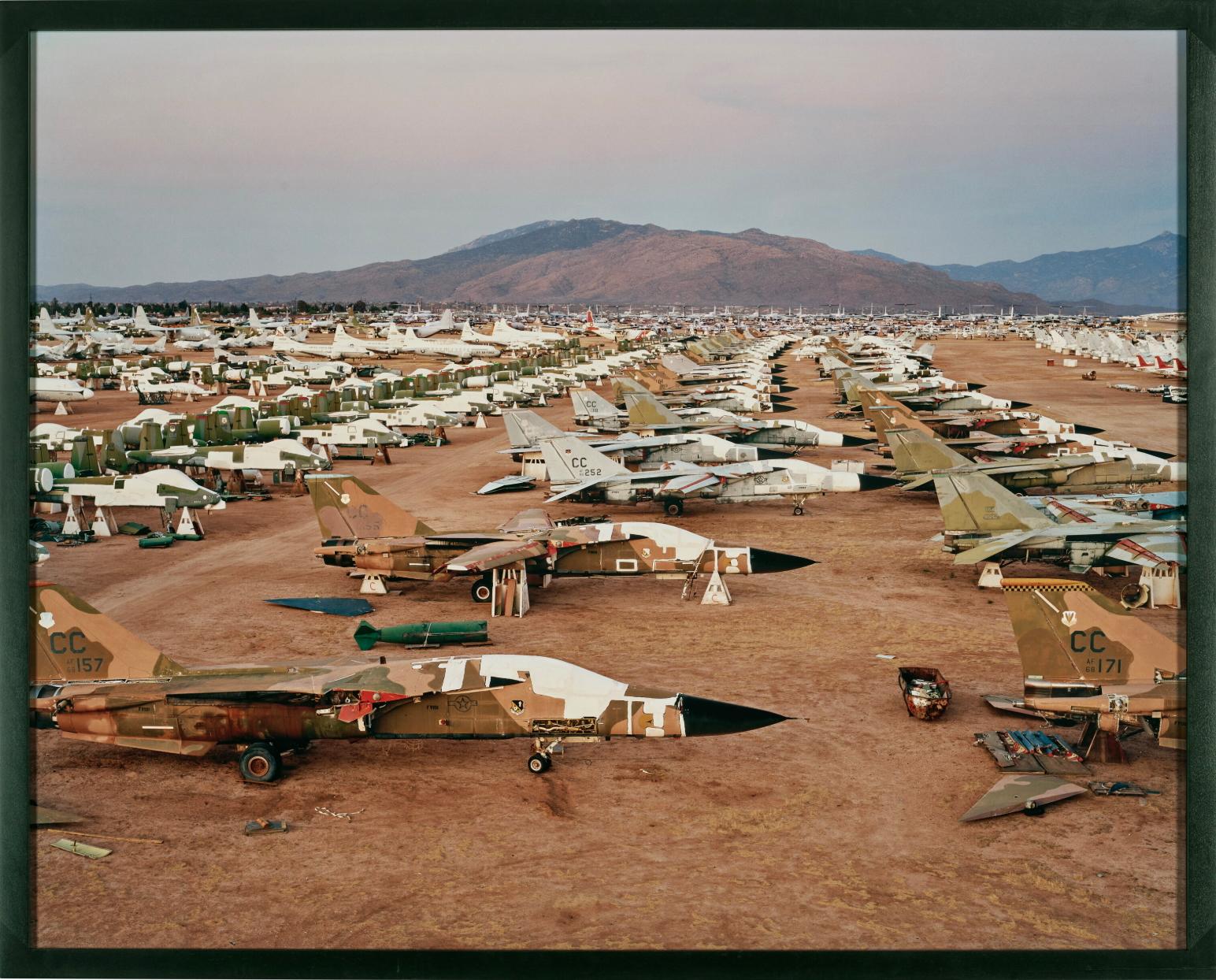 Landscape Photograph Edward Burtynsky - AMARC #3, Davis-Monthan SFB, Tucson, Arizona, 2006