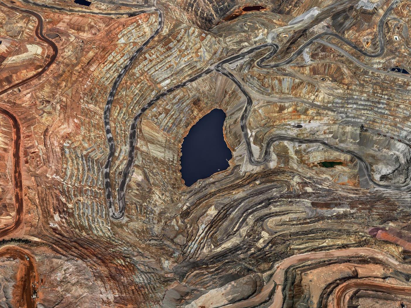 Chino-Mine #5, Silver City, New Mexico, USA Edward Burtynsky, Fotografie, Kunst im Angebot 1