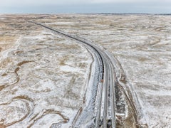 Train à charbon, Near Gillette, Wyoming, États-Unis Edward Burtynsky, Paysage, Train