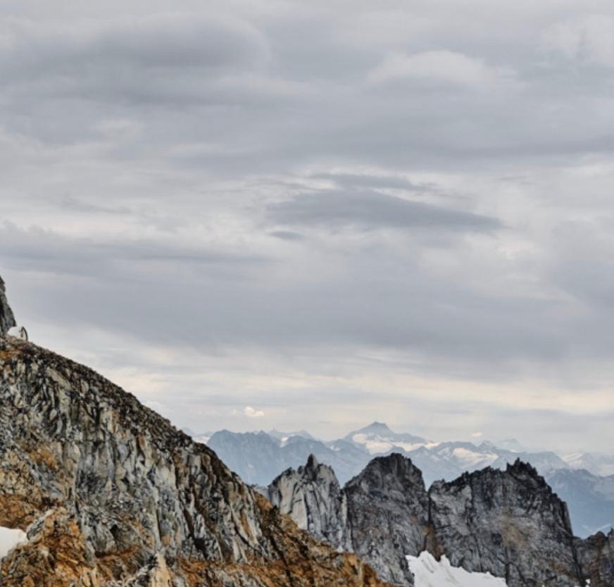 Coast Mountains #12, in der Nähe des Mount Waddington, British Columbia, Kanada (Zeitgenössisch), Photograph, von Edward Burtynsky