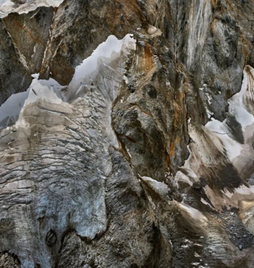 Coast Mountains #19, British Columbia, Canada - Contemporary Photograph by Edward Burtynsky