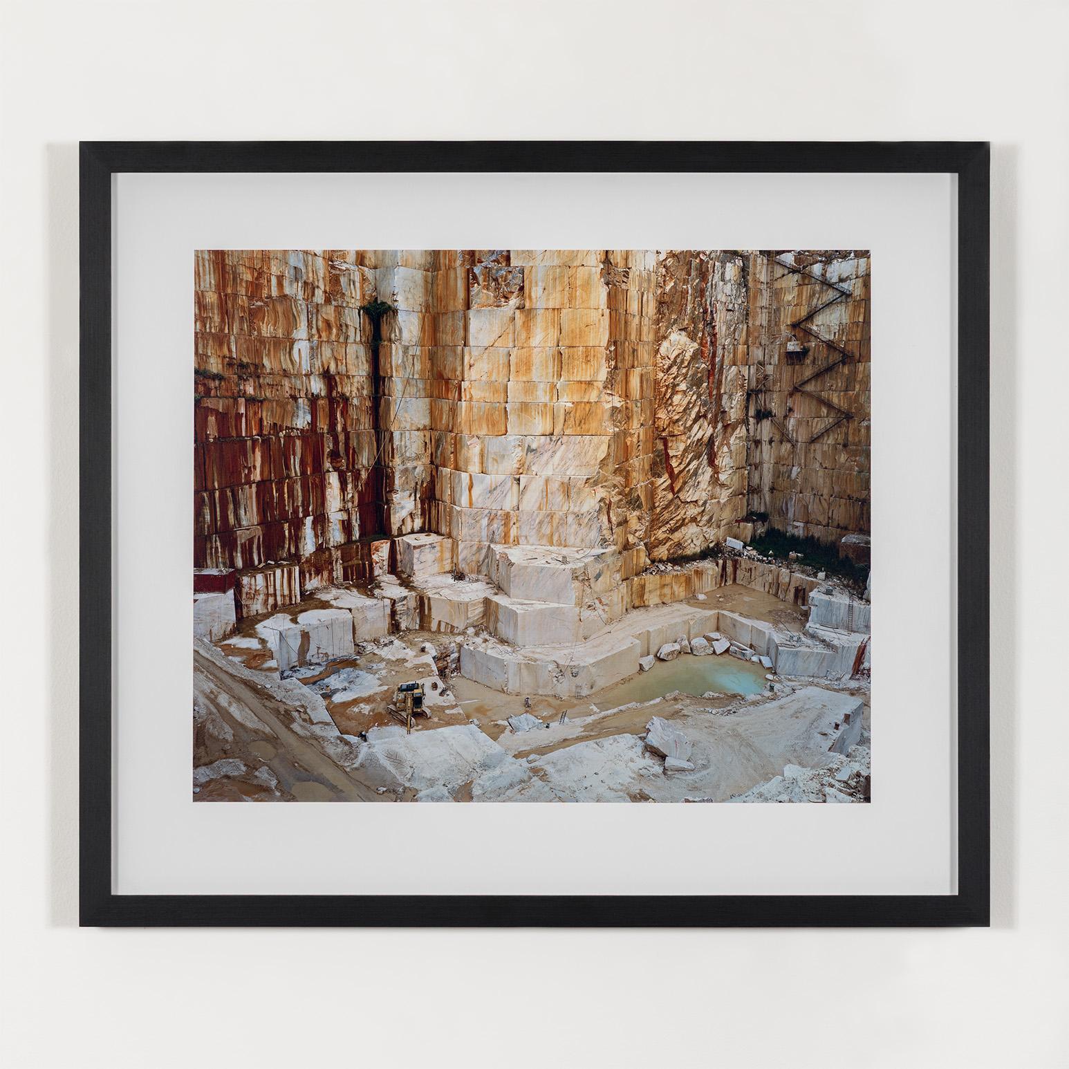 Edward Burtynsky Abstract Photograph - Iberia Quarries #2, Bencatel, Portugal, 2006