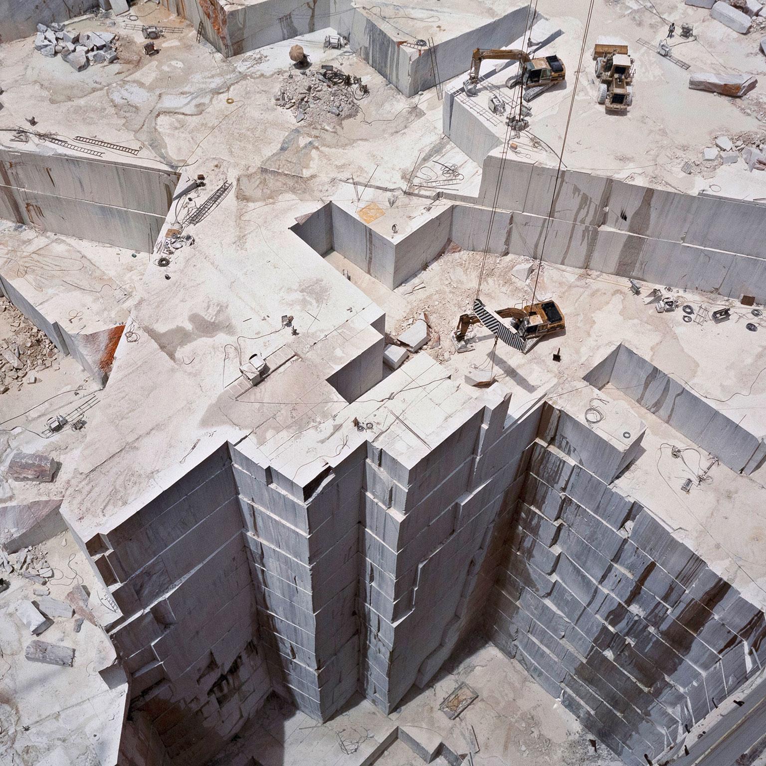 Iberia Quarries #3, Paradais, Portugal, 2006 - Contemporary Photograph by Edward Burtynsky