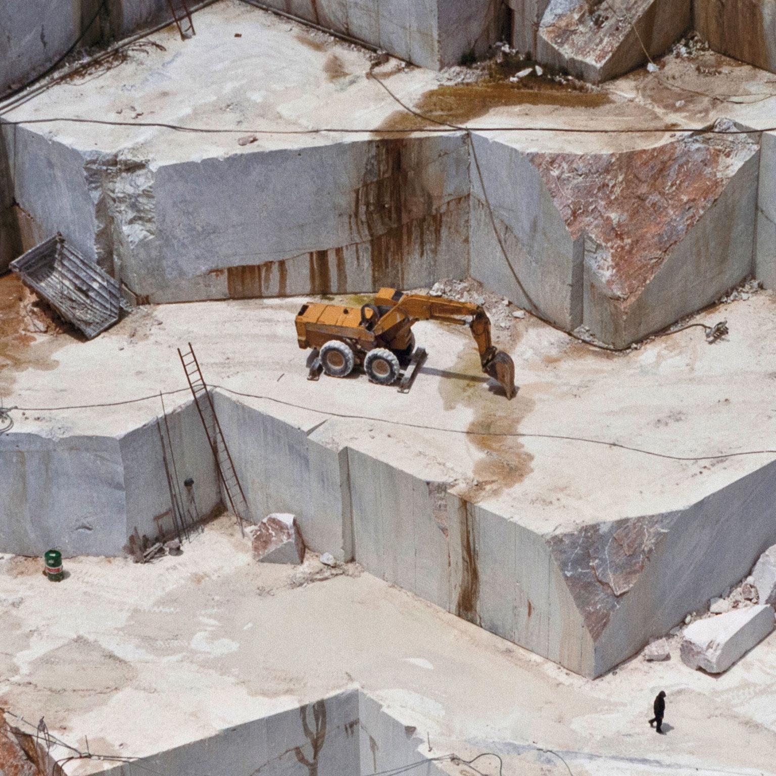 Iberia Quarries #3, Paradais, Portugal, 2006 - Gray Landscape Photograph by Edward Burtynsky