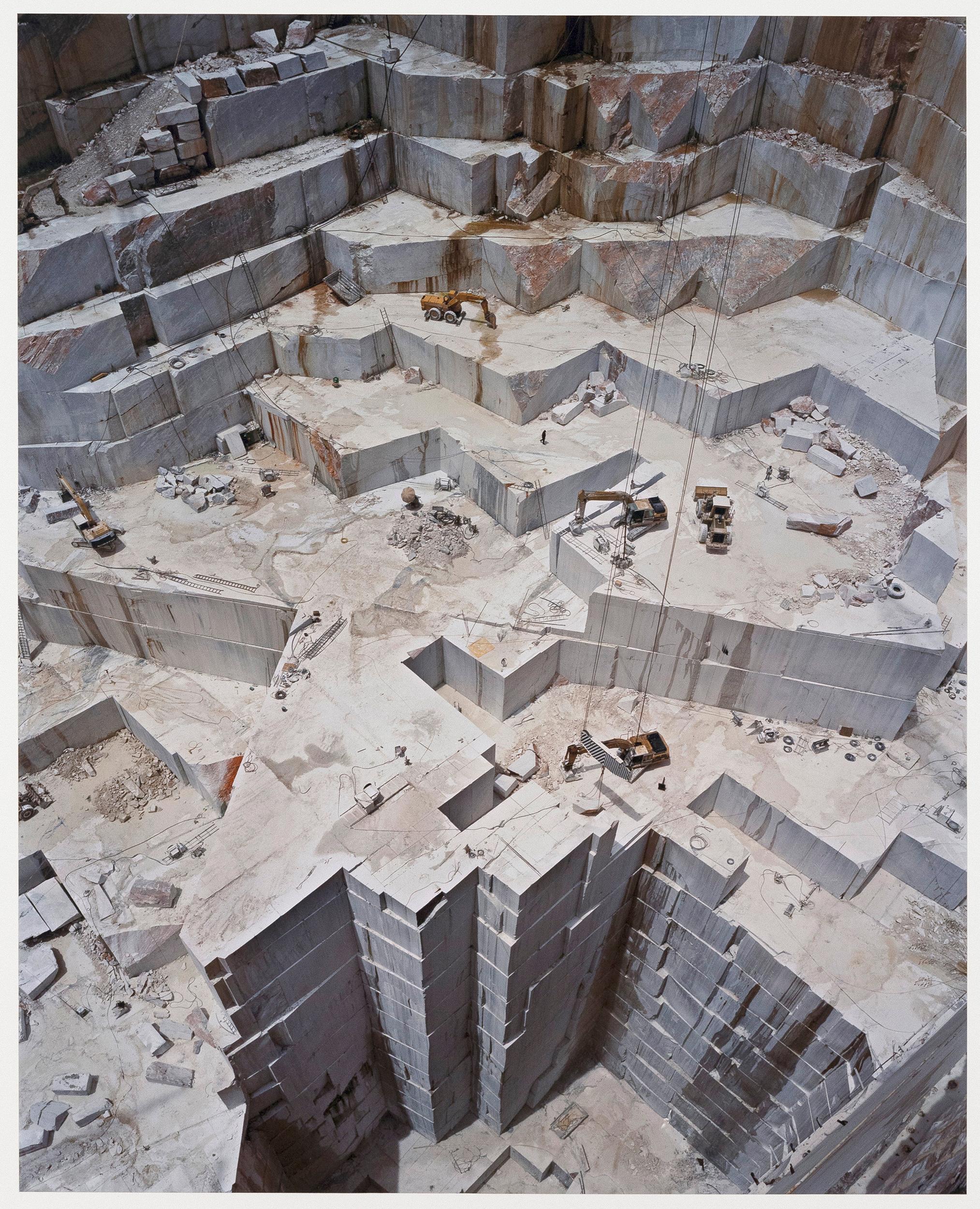 Edward Burtynsky Landscape Photograph - Iberia Quarries #3, Paradais, Portugal, 2006