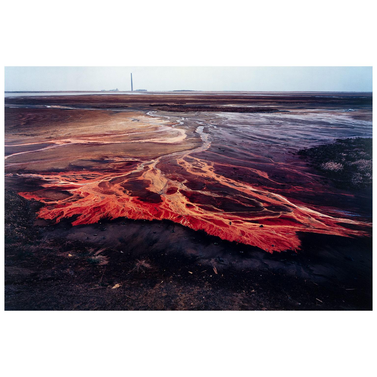 Nickel Tailings #32 Sudbury, Ontario - Photograph by Edward Burtynsky