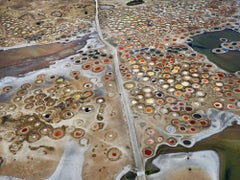 Salt Ponds #4, Near Naglou Sam Sam, Senegal – Burtynsky, Landscape, Abstract