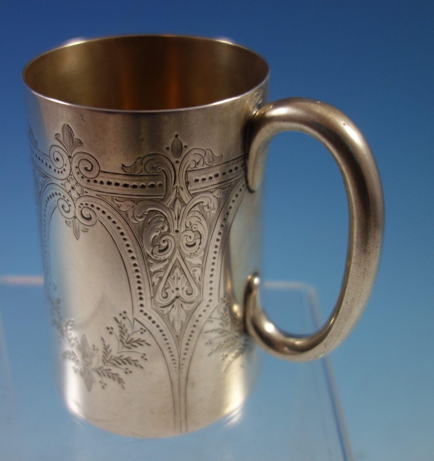 20th Century Edward C. Brown English Sterling Silver Baby Cup HMS Duchess of Devonshire