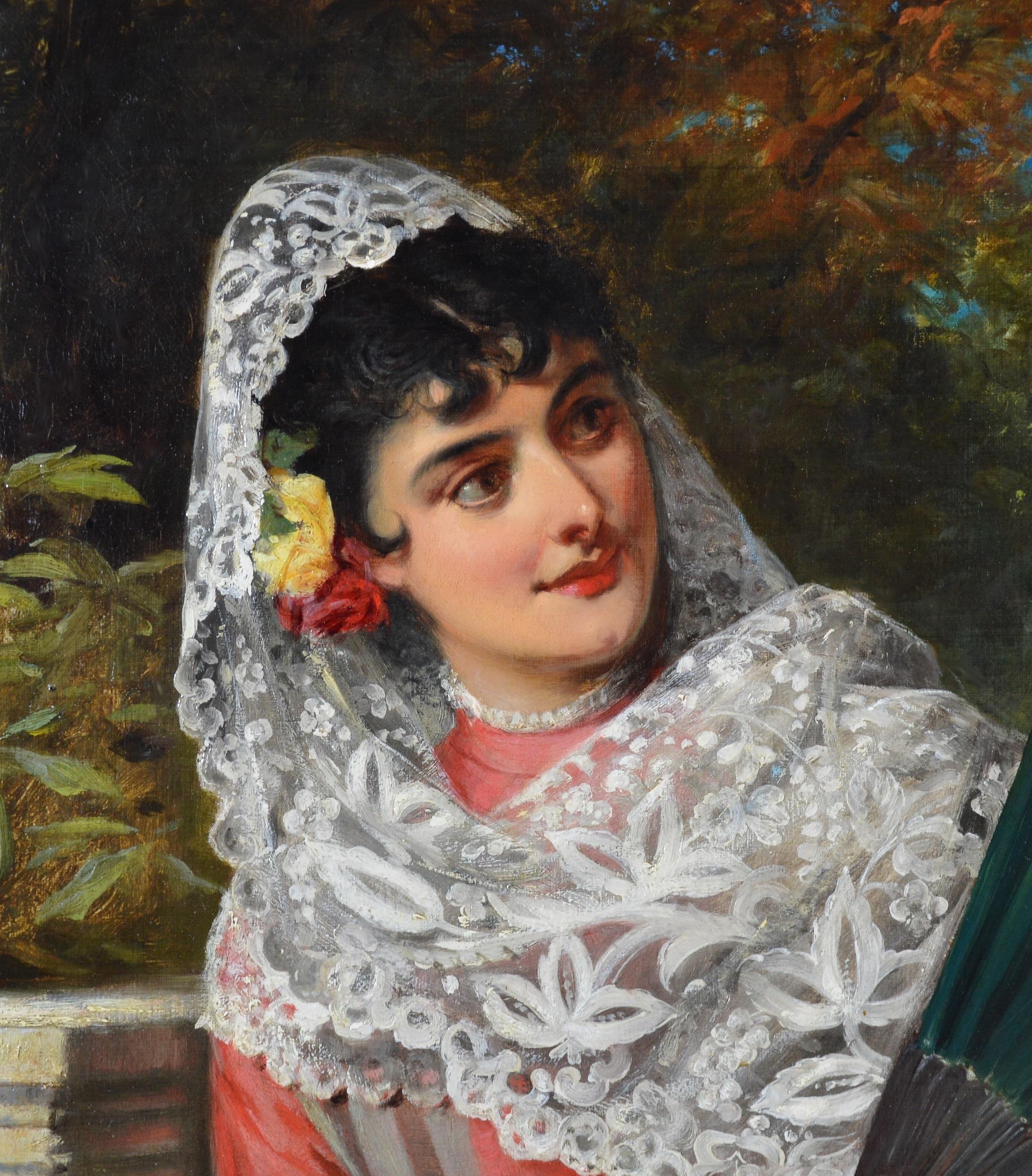 spanish girl painting