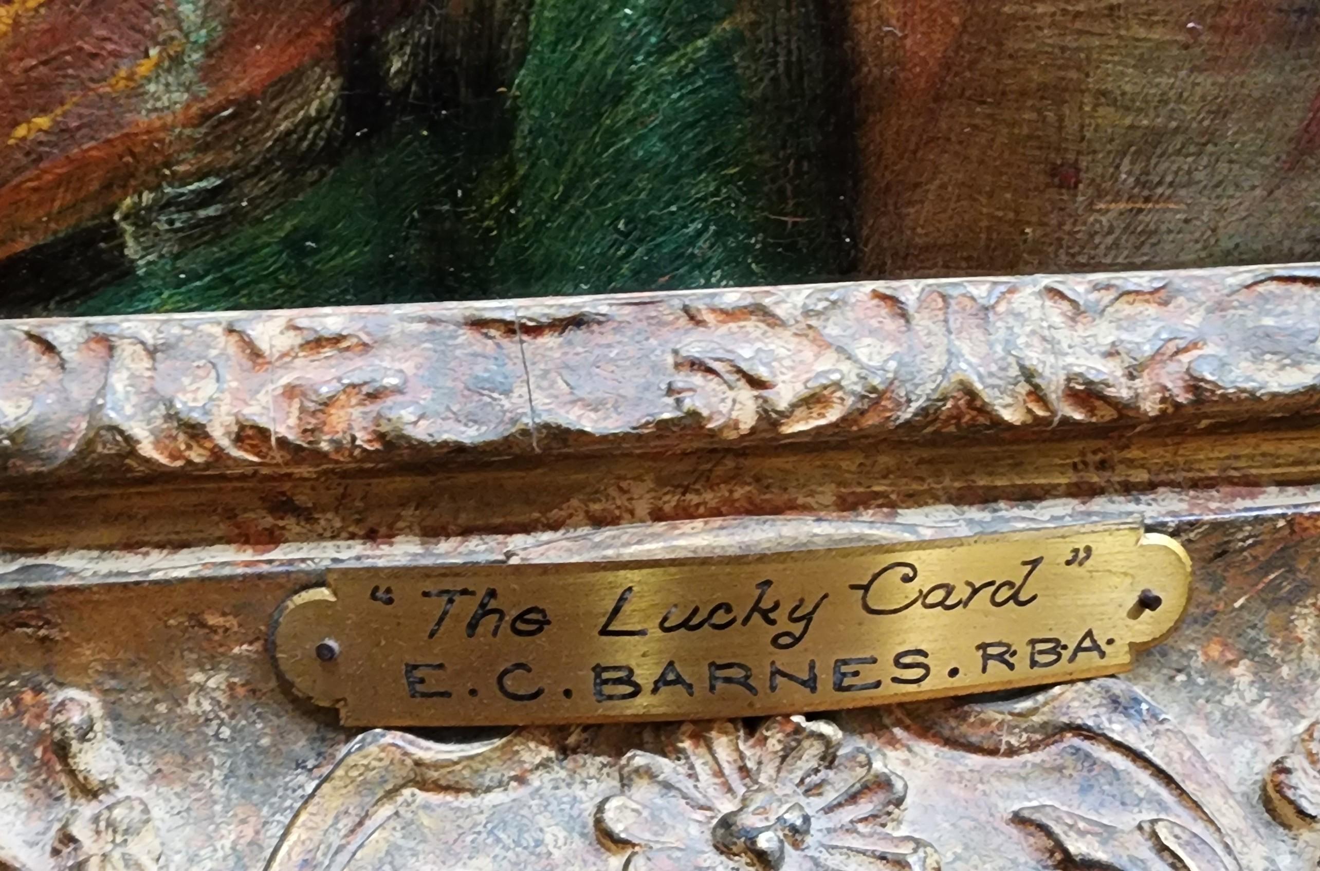 Edward Charles Barnes (inglés, c. 1830-c.1894)

Firmado: E. C. Barnes (abajo, a la derecha)

