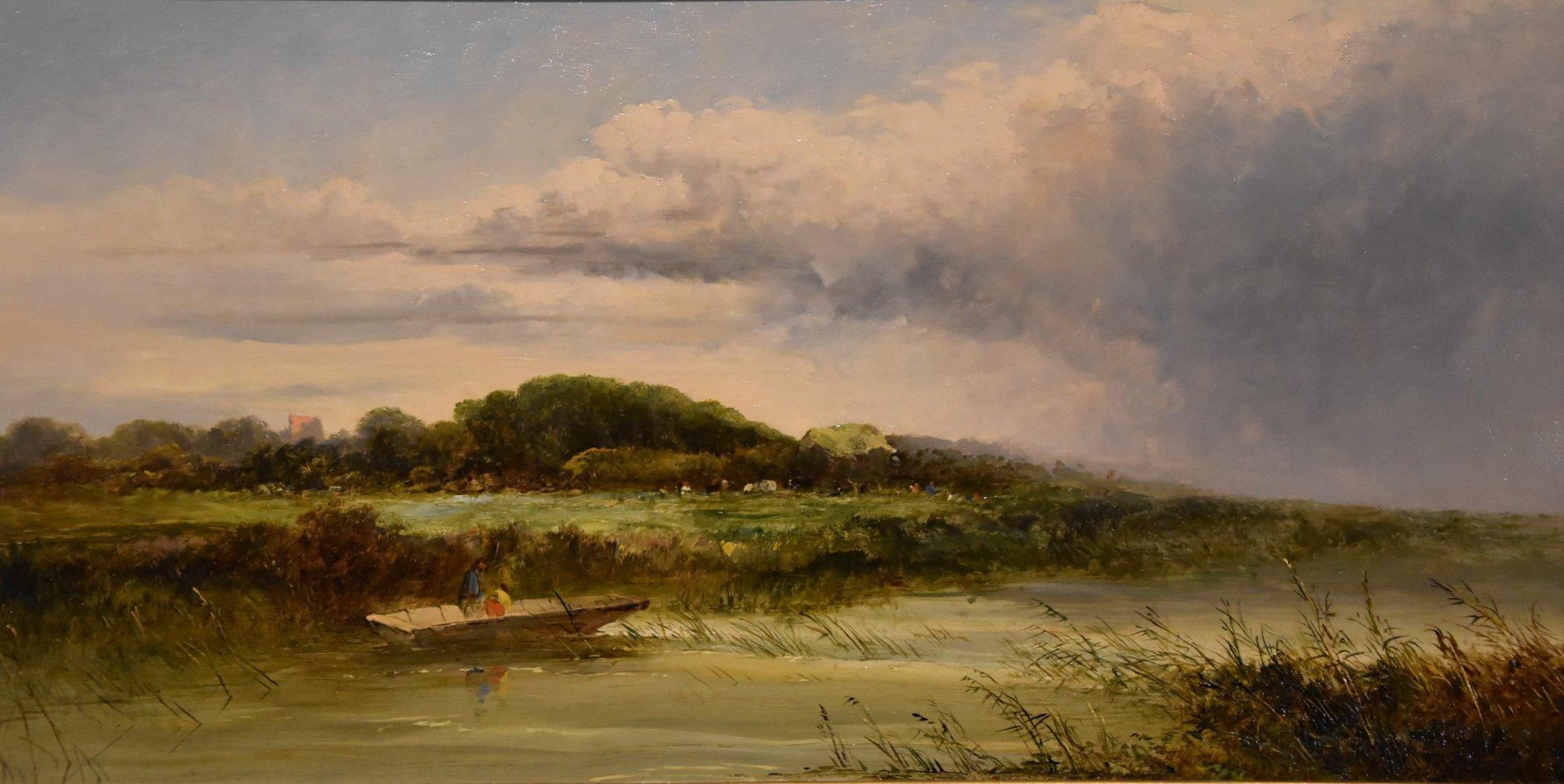 Oil Painting Pair by Edward Charles Williams 