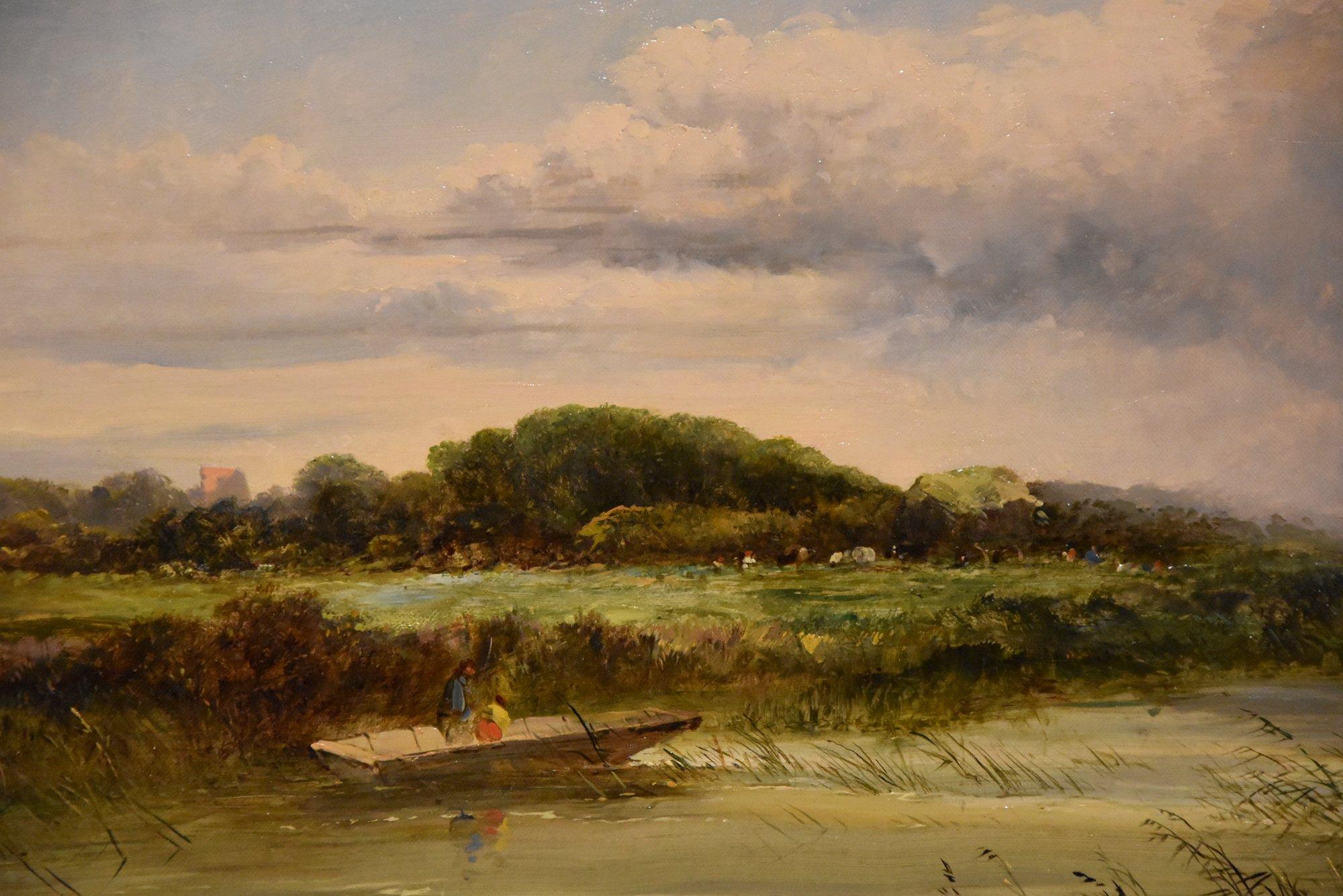 Oil Painting Pair by Edward Charles Williams 