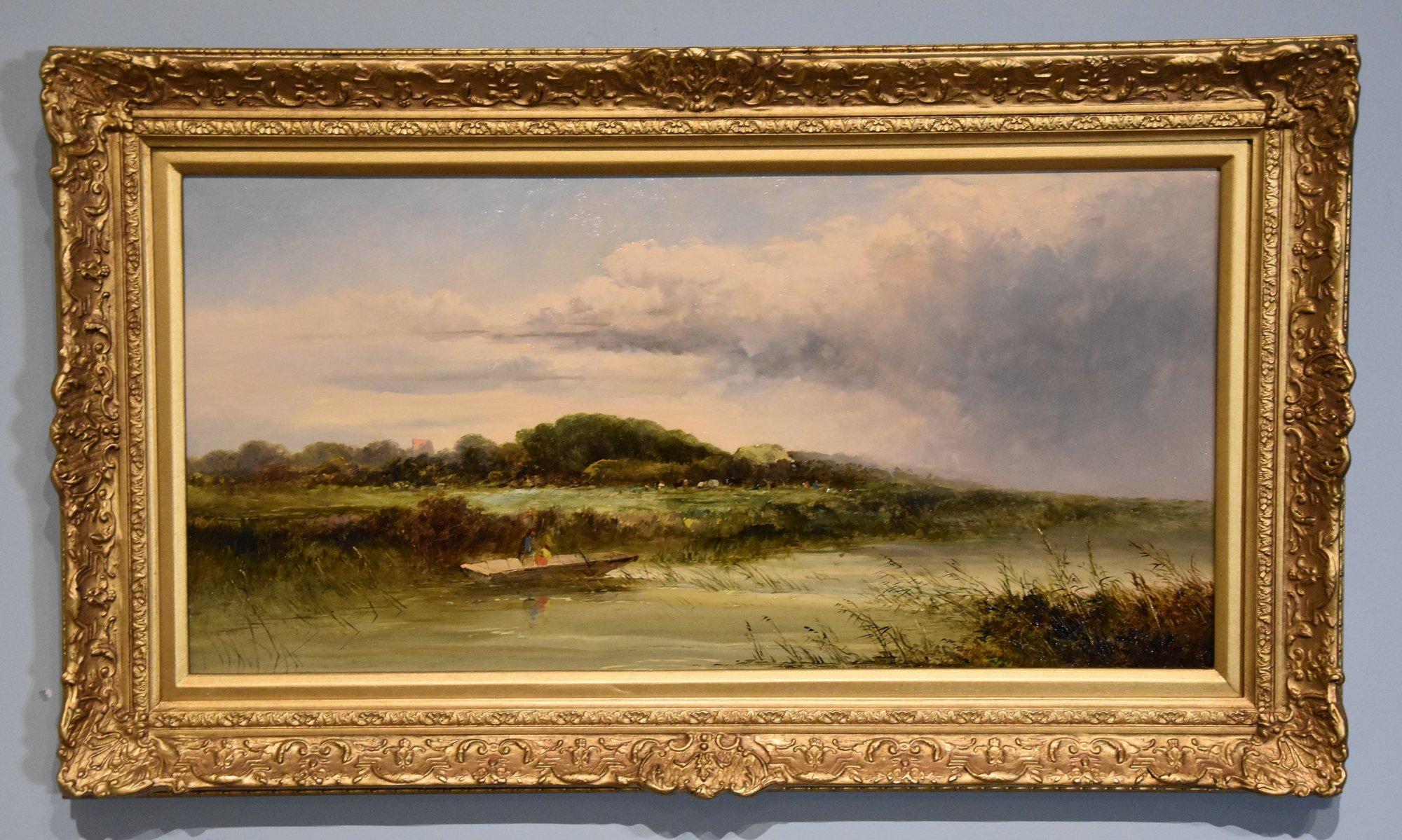 Oil Painting Pair by Edward Charles Williams 