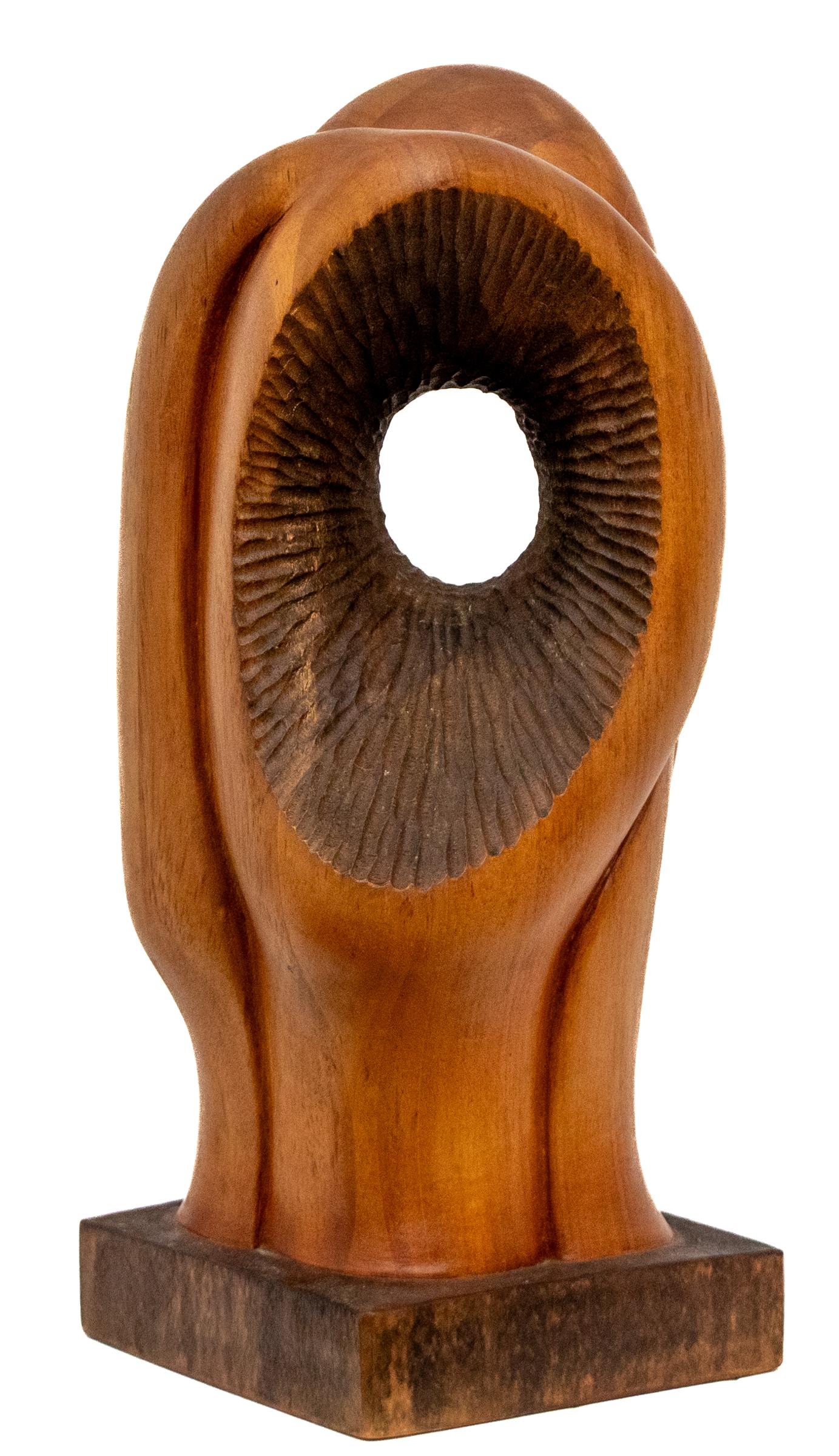 Sculpture biomorphique moderne du milieu du siècle dernier, dessus de table, art abstrait