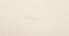 Sign and Symbol, Abstract Expressionist Screenprint by Edward Colker