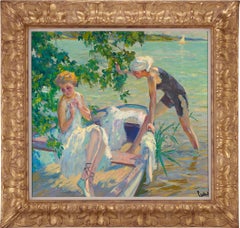 L'ora del bagno, di Edward Alfred Cucuel