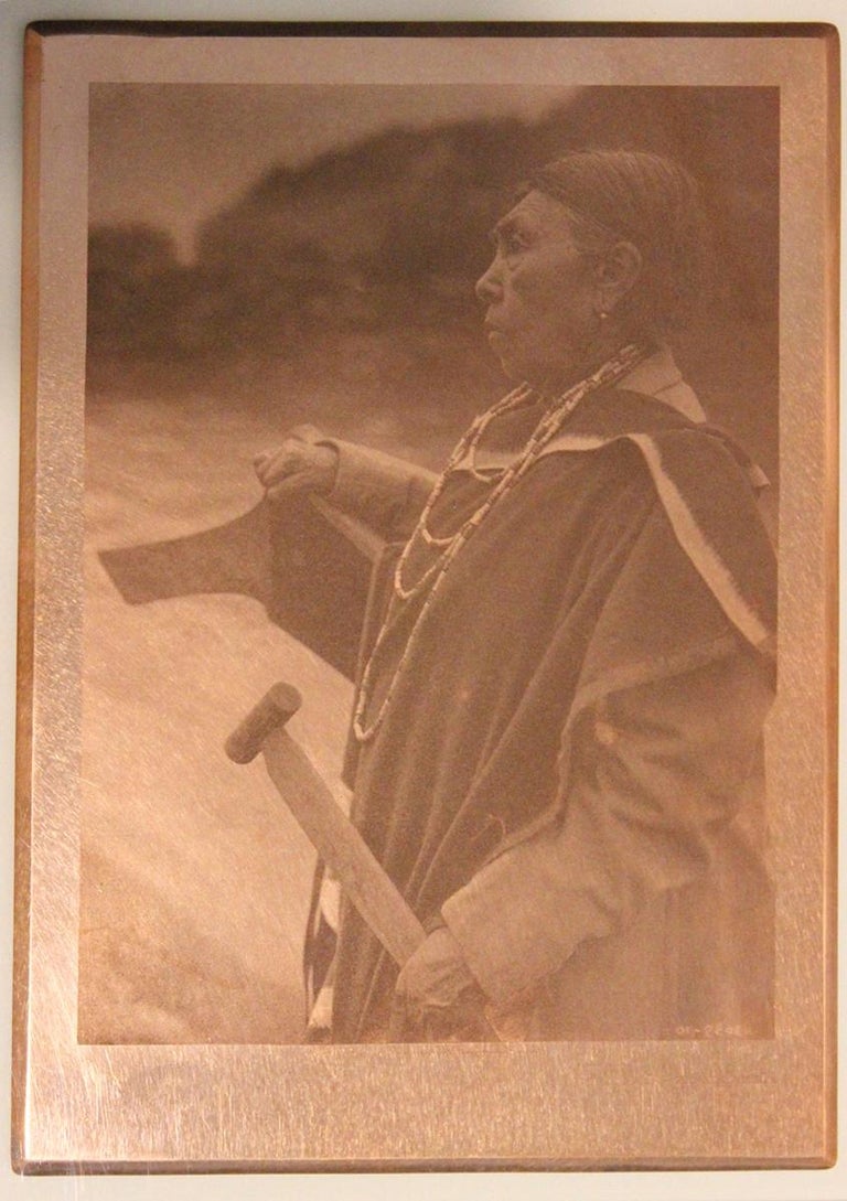 Edward Curtis Edward Curtis, Kamagwaih Cascade, 1910, copper plate
