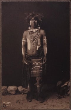 Antique Hopi Snake Dancer in Costume