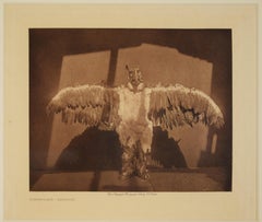 "Qunhulahl - Qagyuhl" Native American in Ceremonial Costume - Photogravure Print