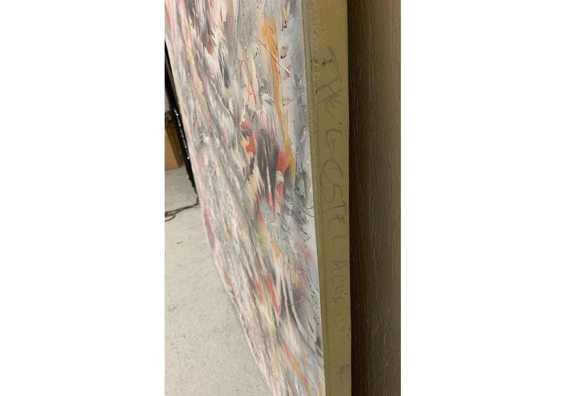 Peint à la main Edward Dabrowski (artiste new-yorkais) , artiste graffiti , œuvre en techniques mixtes sur planche de bois  en vente