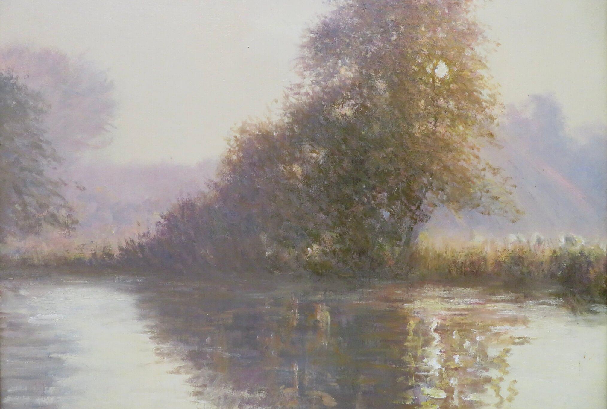Pittura ad olio impressionista originale 