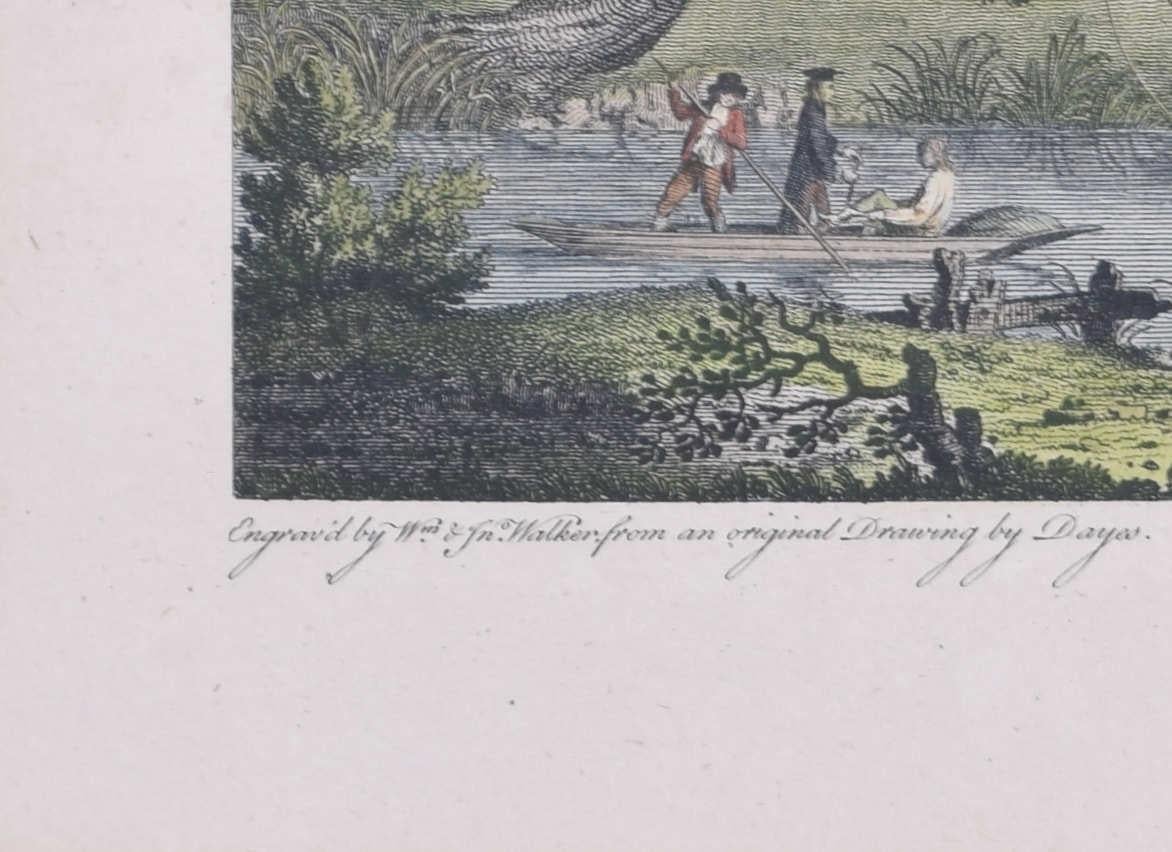 Gravure d'Oxford du 18e siècle d'après Edward Dayes en vente 3