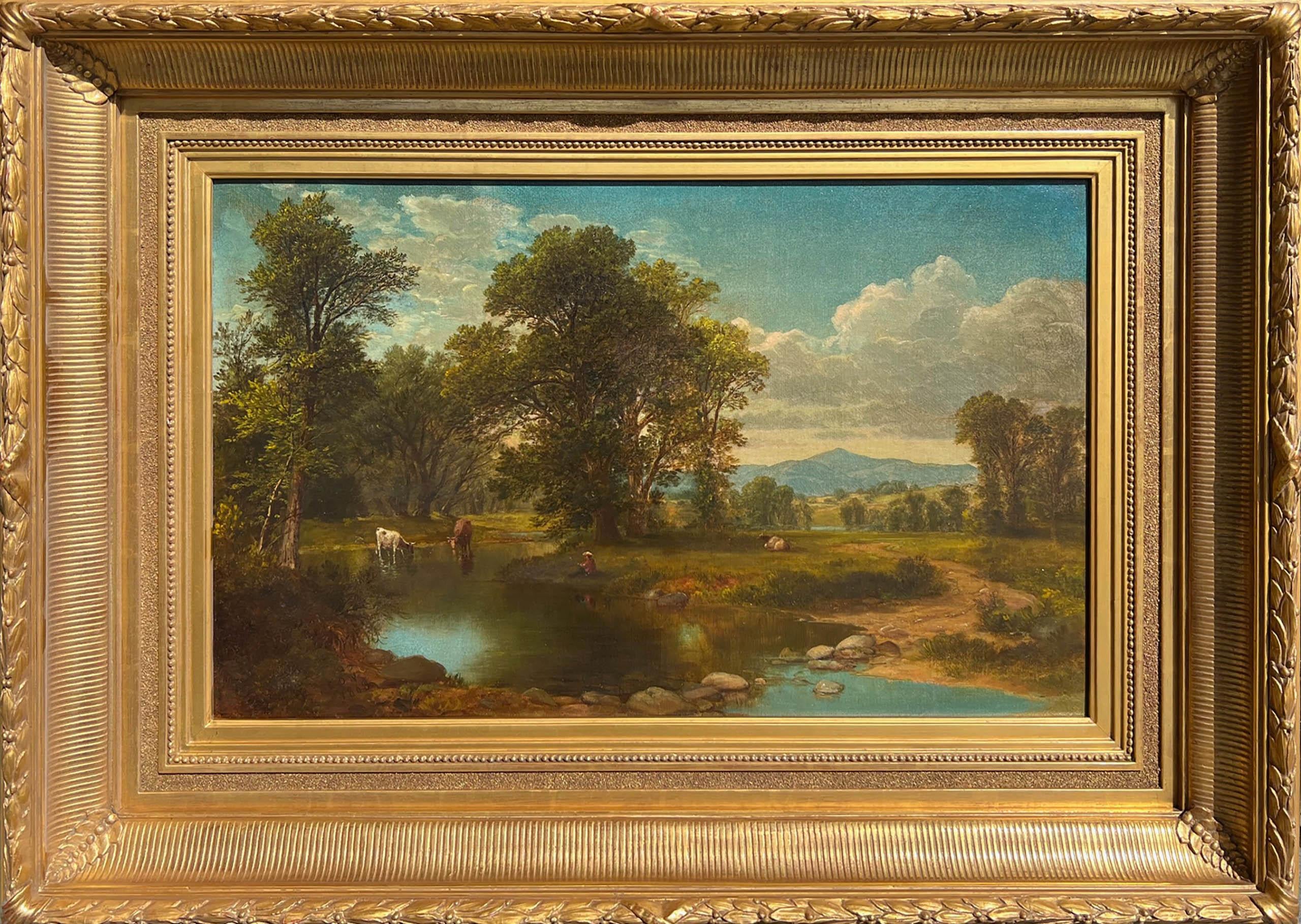 Paesaggio delle Catskill Mountains di Edward Delavan Nelson (americano, 1821-1871)