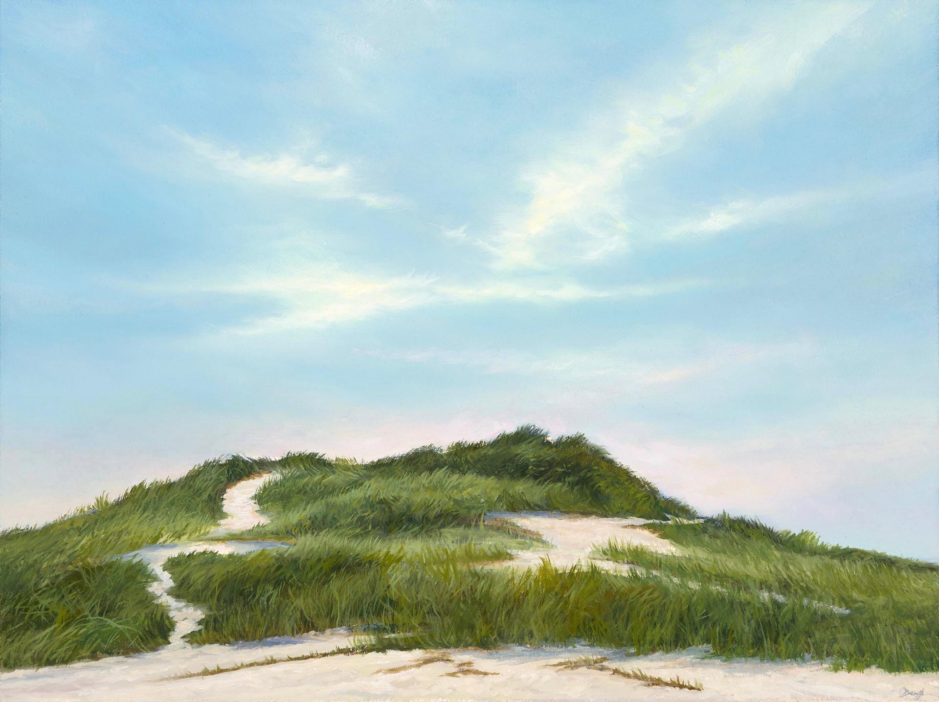 Edward Duff Landscape Painting - Dune Trails