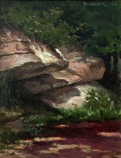 "TEXAS TRAIL"  EARLY TEXAS LANDSCAPE
