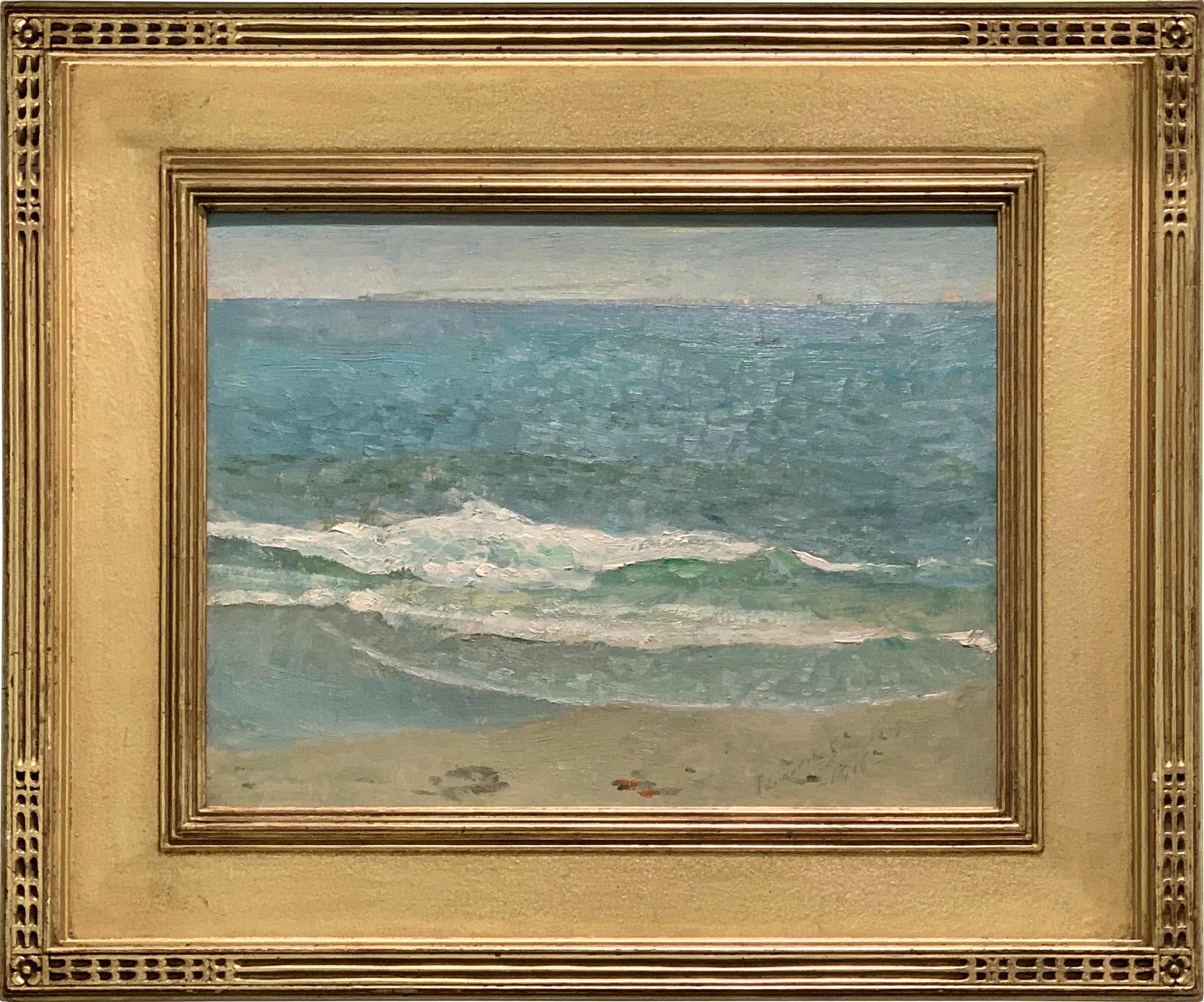 Sconset Beach, Nantucket - Painting by Edward Emerson Simmons