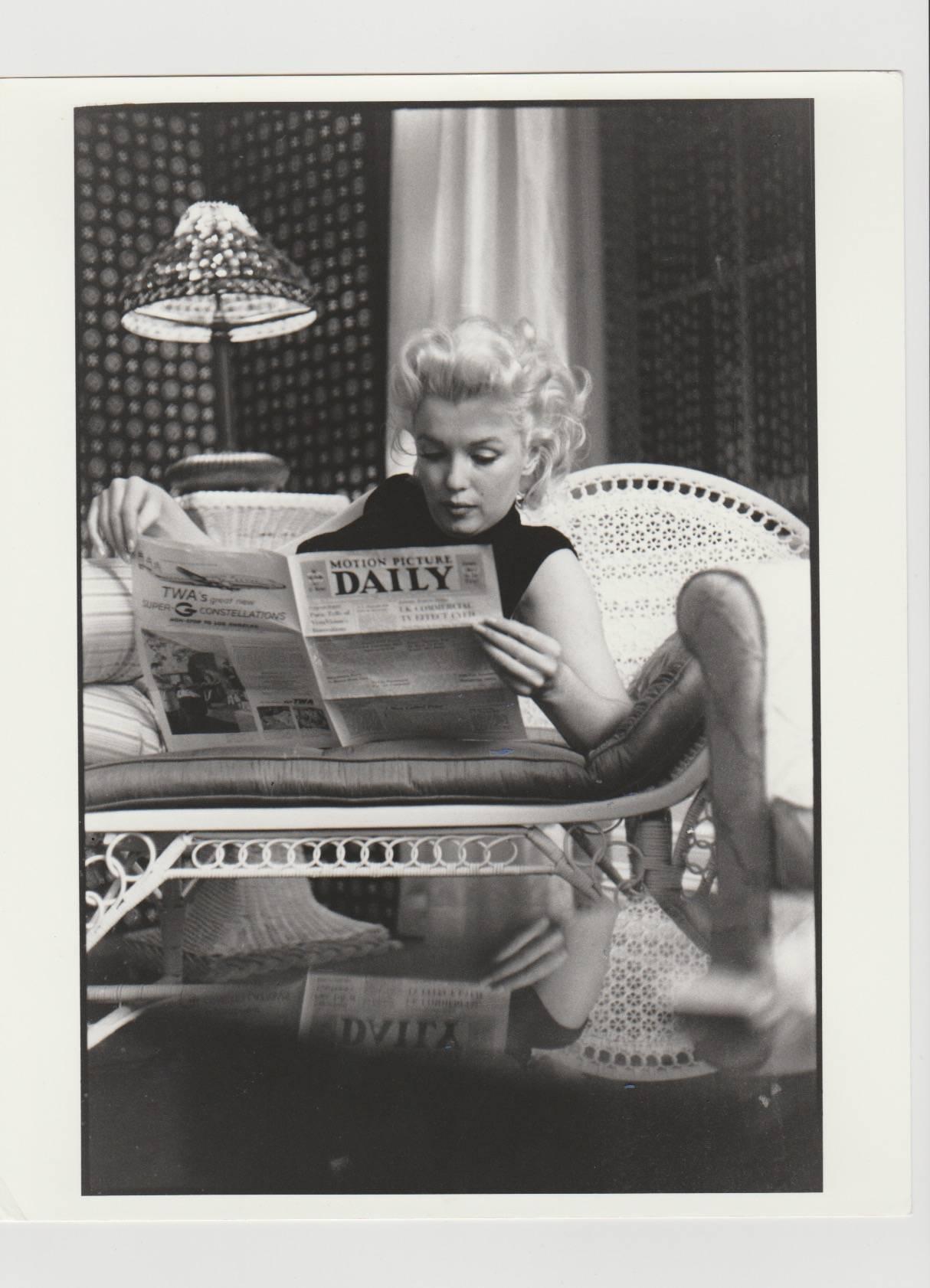 Edward Feingersh Black and White Photograph – Marilyn Monroe, 4 Tage in New York, 1955