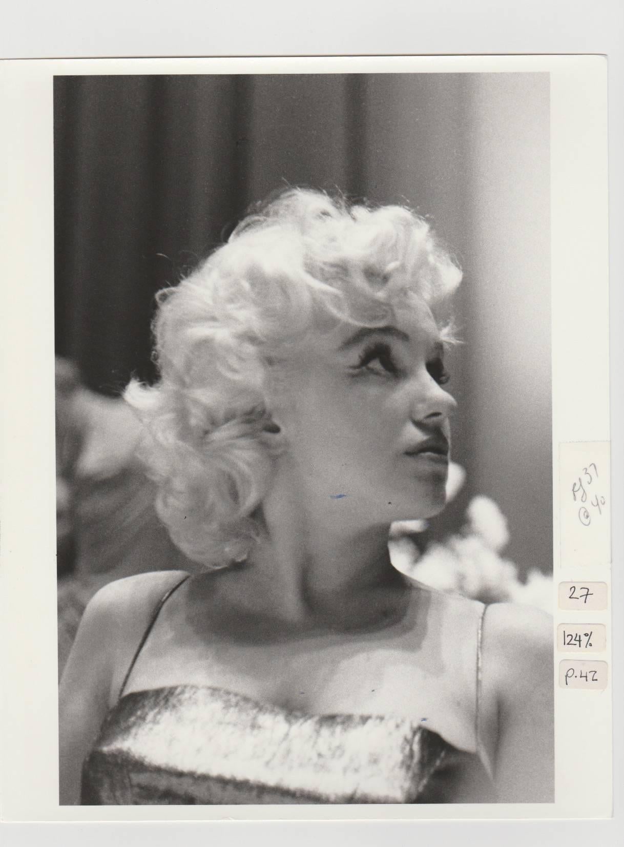 Edward Feingersh Black and White Photograph – Marilyn Monroe, Druck aus dem Jahr 1988 aus dem Originalnegativ