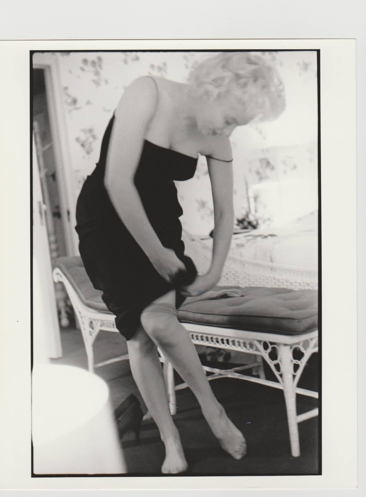 Edward Feingersh Black and White Photograph – Marilyn Monroe, einzigartiger Druck aus dem Jahr 1988 aus dem Originalnegativ