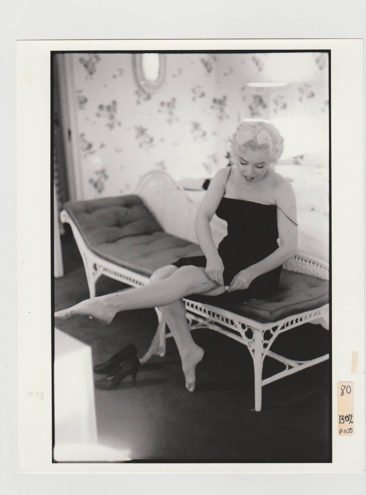 Edward Feingersh Black and White Photograph - Marilyn Monroe, unique print of 1988 from original negative