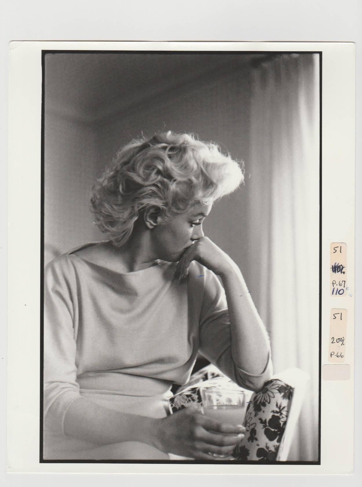 Edward Feingersh Portrait Photograph – Marilyn Monroe, 4 Tage in New York, 1955