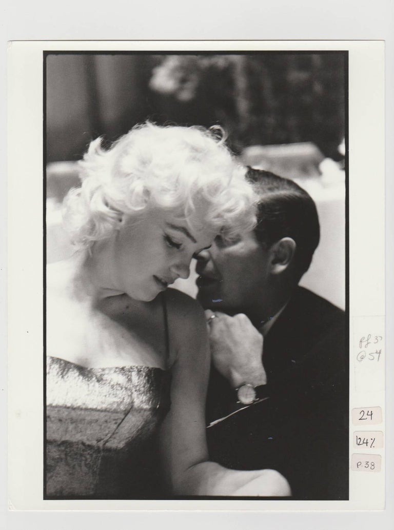 Andre de Dienes Marilyn Monroe Naked with Towel Oversized Vintage Print, Photograph at 1stdibs