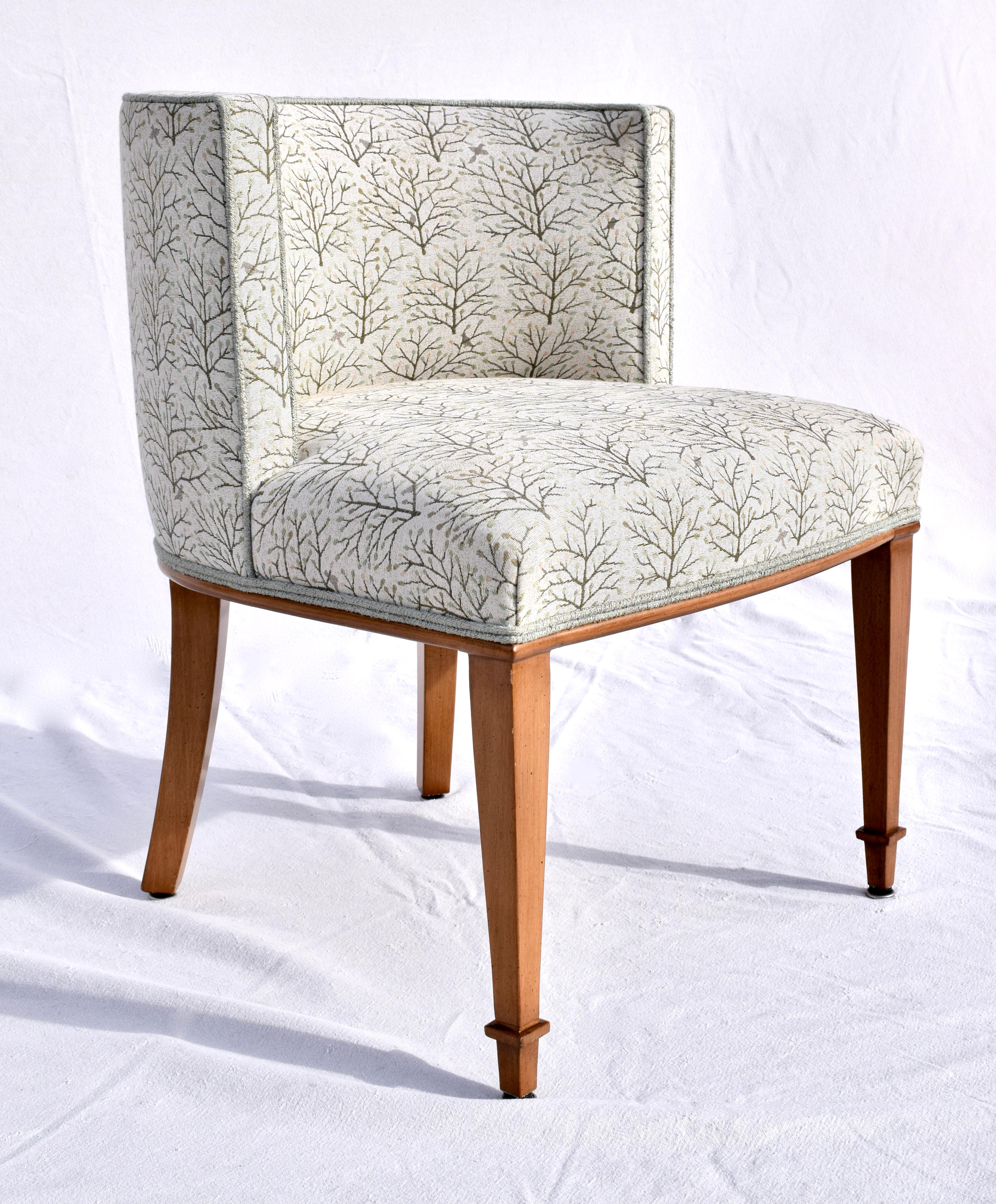 Neoclassical Edward Ferrell French Style Slipper Chair