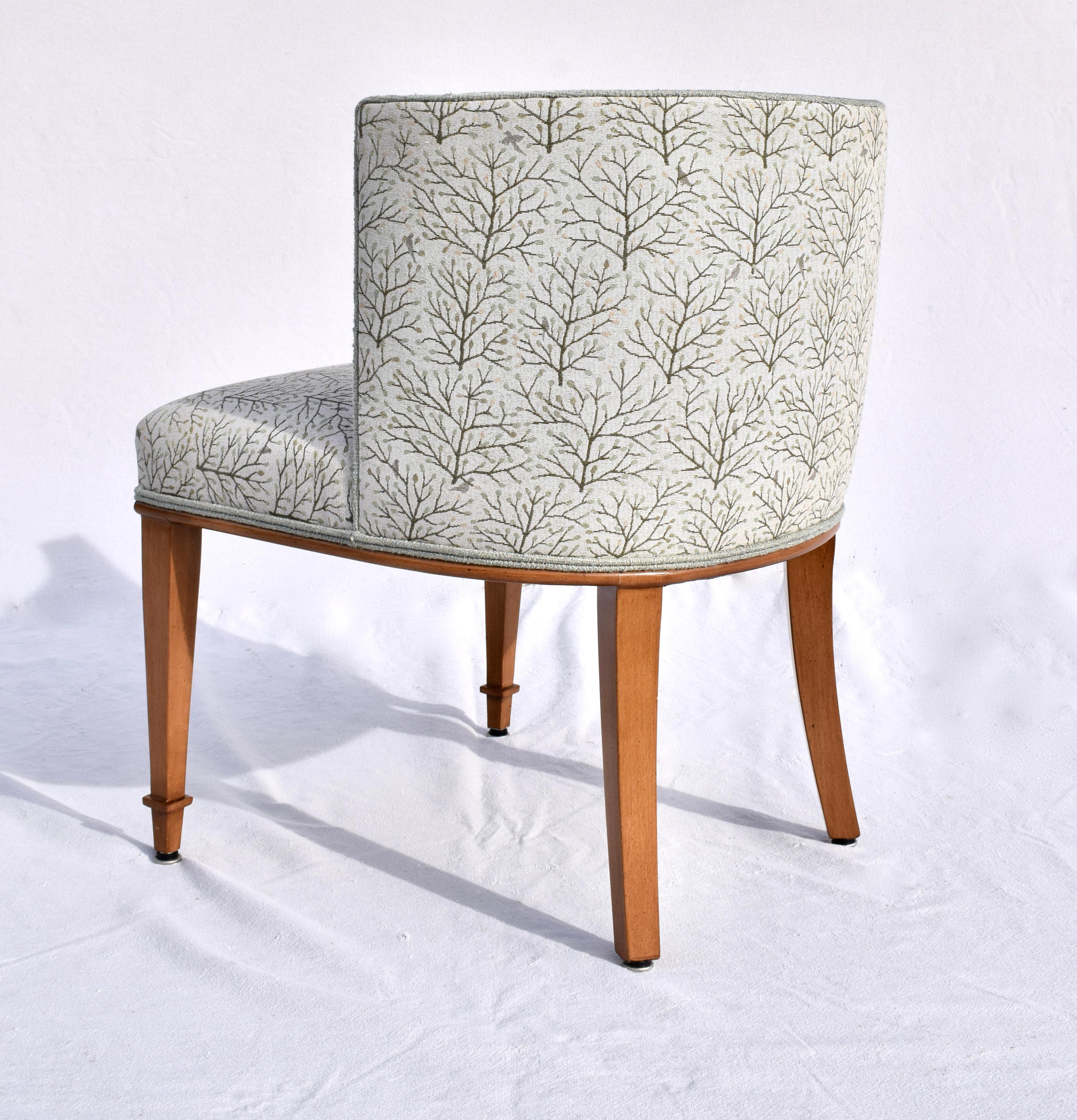 Contemporary Edward Ferrell French Style Slipper Chair