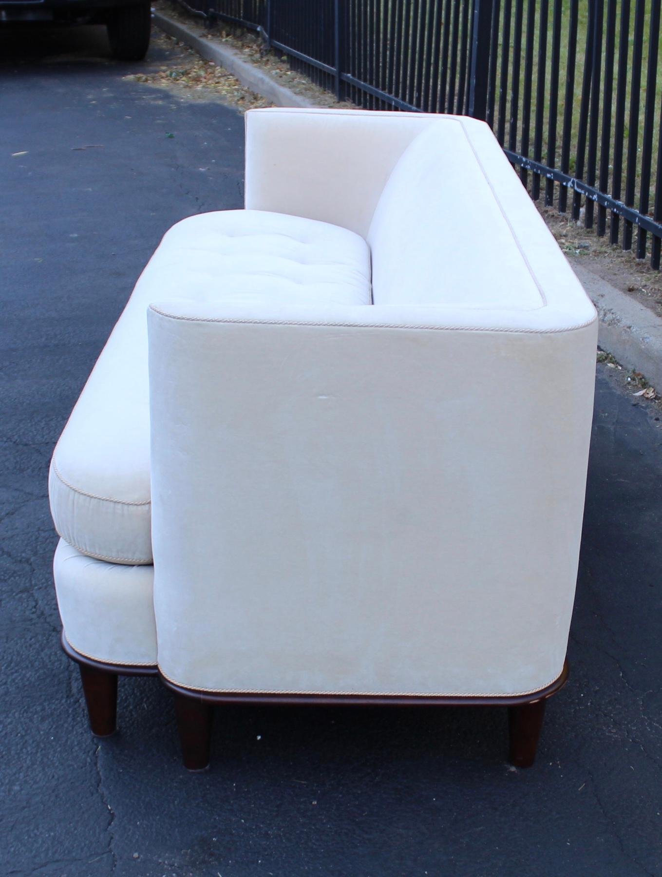 Edward Ferrell & Lewis Mittman Modern Mohair Sofa 3