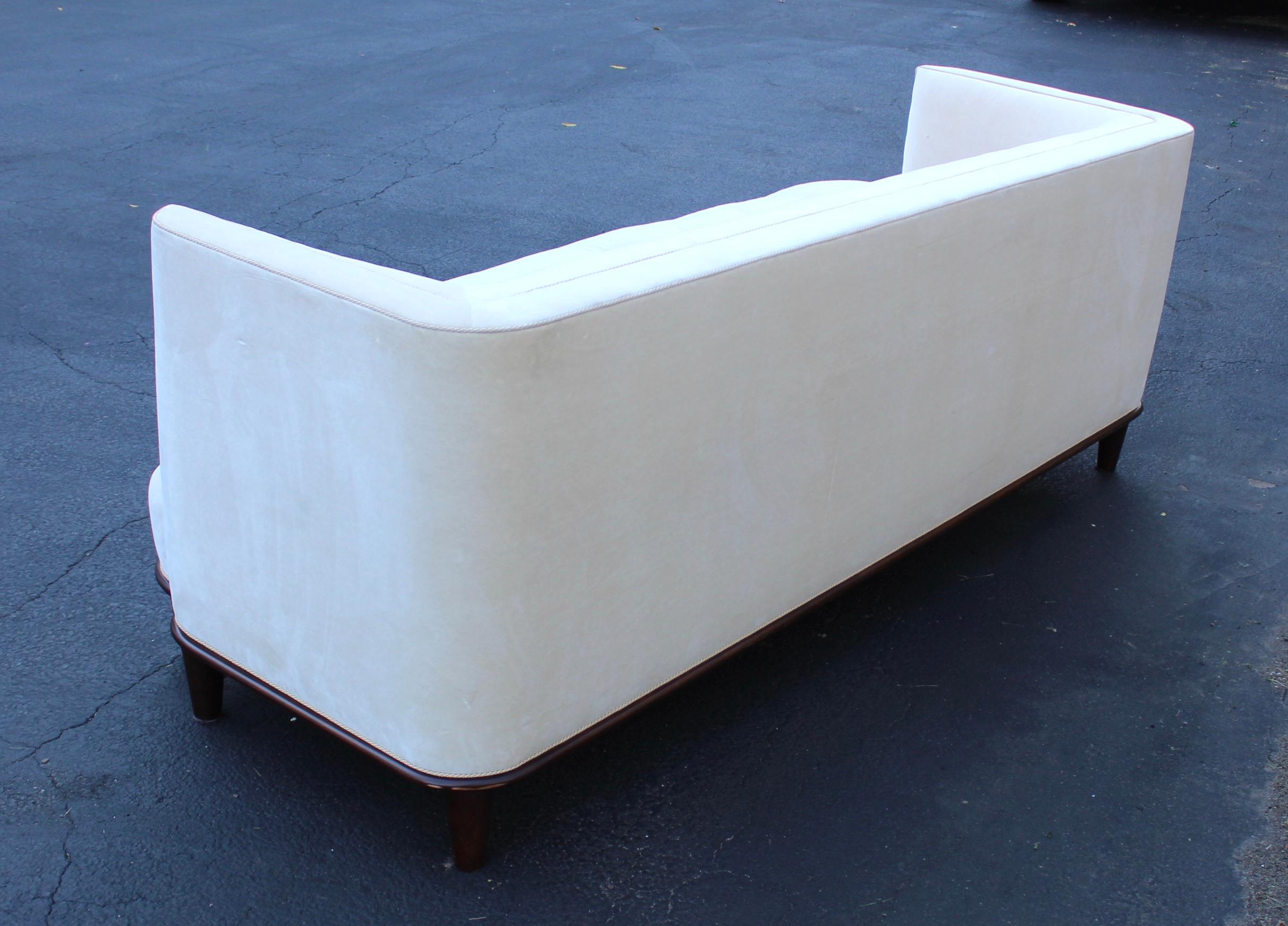 Edward Ferrell & Lewis Mittman Modern Mohair Sofa 4