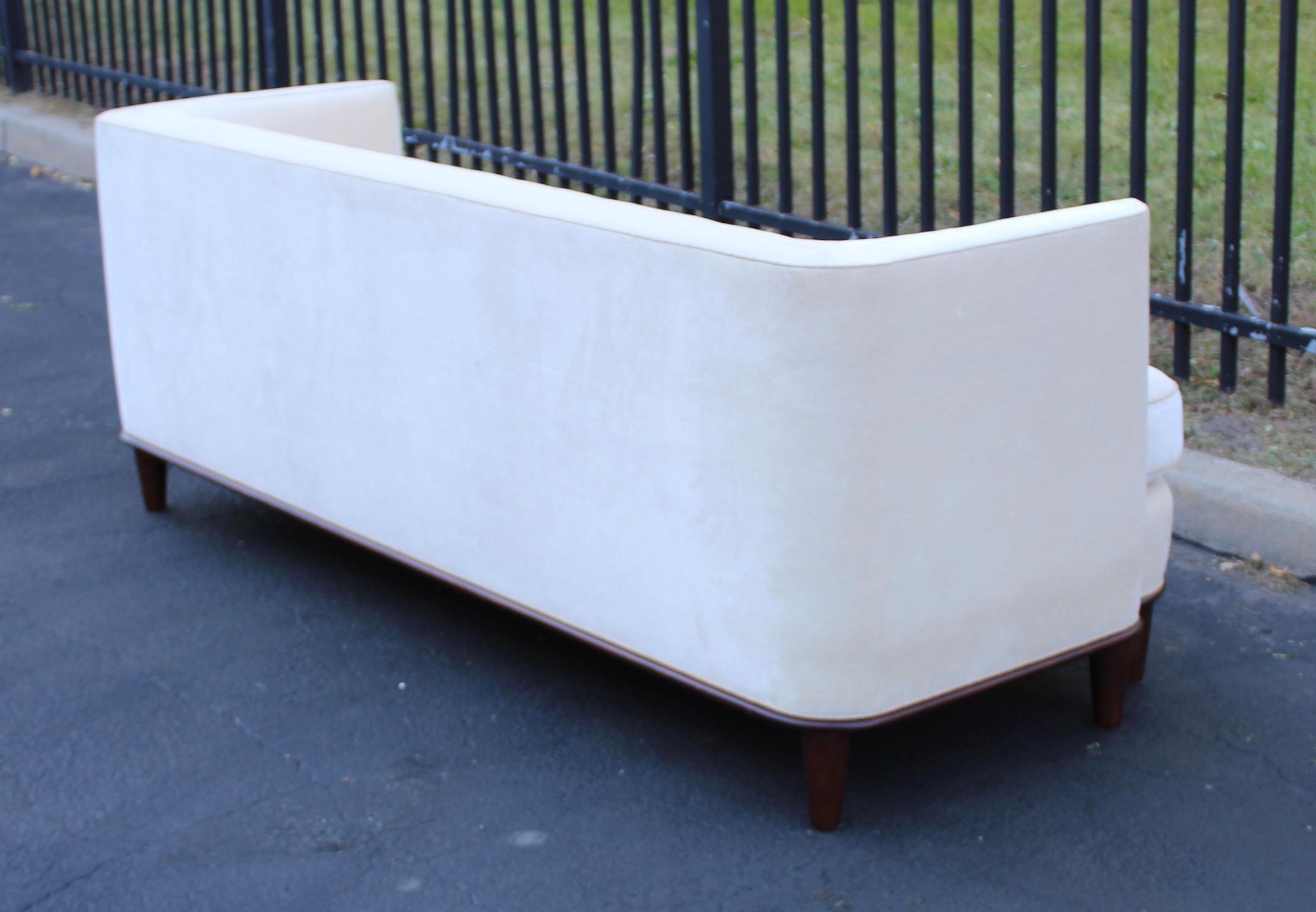 Edward Ferrell & Lewis Mittman Modern Mohair Sofa 5