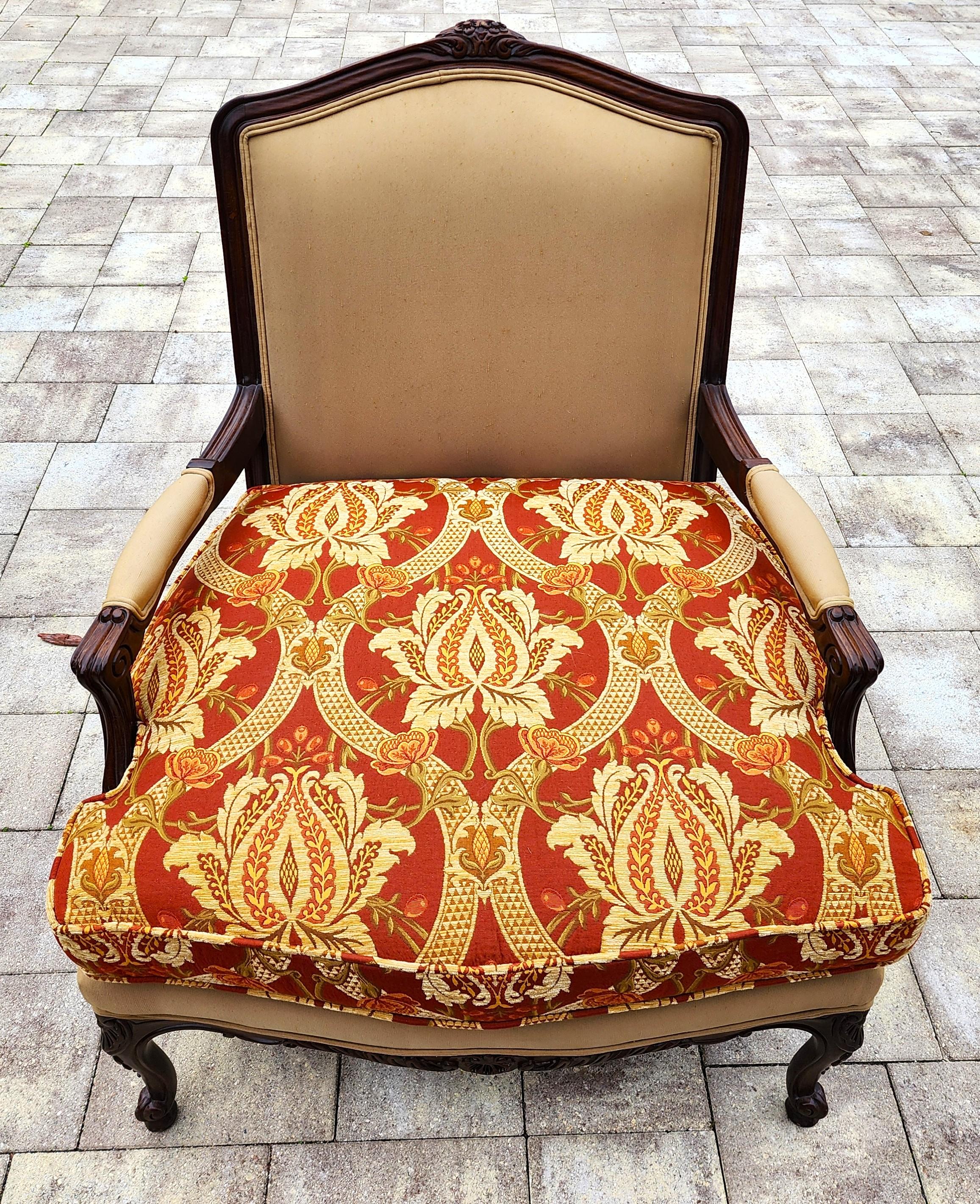Edward Ferrell Sillón Fauteuil Luis XV Inmaculado en venta 8
