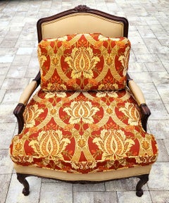 Edward Ferrell Sillón Fauteuil Luis XV Inmaculado