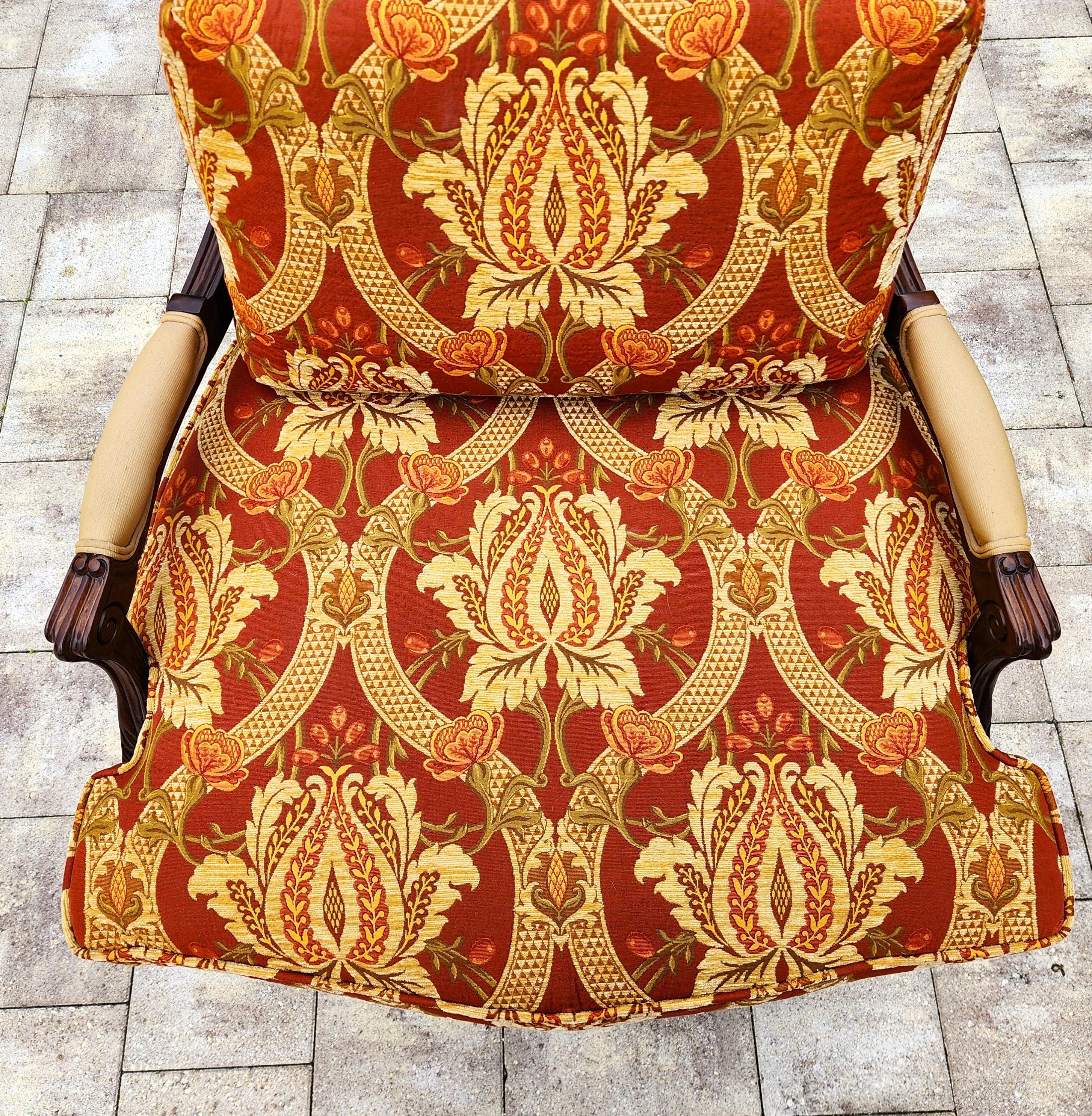 Edward Ferrell Sillón Fauteuil Luis XV Inmaculado finales del siglo XX en venta